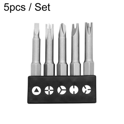 5pcs Chrome Vanadium Steel Bit Set for Appliance Repair - Magnetic - 1