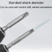 5pcs Chrome Vanadium Steel Bit Set for Appliance Repair - Magnetic - 7