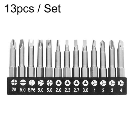 13pcs Profile Bit Set Chrome Vanadium Steel for Appliance Repair - 1