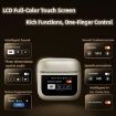 V8 Gold Smart Touch ANC Noise Reduction Wireless Bluetooth Earphones - 4