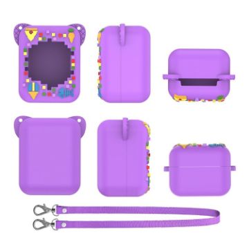 Bitzee Electronic Pet Machine Silicone Case - Light Purple Protective Cover - 1