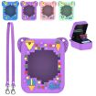 Bitzee Electronic Pet Machine Silicone Case - Light Purple Protective Cover - 2