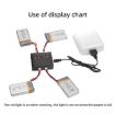 4-in-1 3.7V Lithium Battery USB Charger for Aircraft (XH2.54 Port) - 5