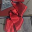 Black Ribbon Erotic Eye Mask Bondage Tie Up Toys - Sensual Accessory - 2