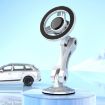 MagSafe Car Magnetic Rotating Adjustable Phone Holder - White - 2