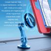 MagSafe Car Magnetic Rotating Adjustable Phone Holder - White - 8