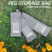 Ground Spike Storage Bag 40cm - Portable Outdoor Camping Accessories - 5
