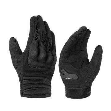 SULAITE XXL Black Motorcycle Riding Touch Screen Full Finger Gloves - 1