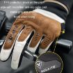 SULAITE XXL Black Motorcycle Riding Touch Screen Full Finger Gloves - 7
