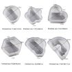 Hexagon Business Card Holder Photo Clip Mold, 2pcs Resin Mold DIY - 3