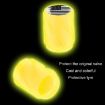 Luminous Car Motorcycle Tire Valve Caps 4pcs Set - Pink Sports Car - 6
