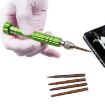 5 In 1 Aluminum Alloy Screwdriver for Cell Phone Repair (Black) - 2