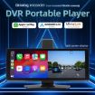 Bluetooth Car DVR Monitor with Carplay/Android Auto, Display + Camera - 6
