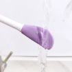 Dual Head Silicone Face Mask Brush - 2pcs Pink Cleansing & Massage Tool - 8