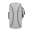 Unisex Waterproof Gray Outdoor Running Cell Phone Arm Bag Pouch - 1