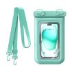 Waterproof Floating Phone Case IPX8 Shock Absorption - Mint Green - 1