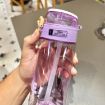 Portable 650ml Green Bouncing Straw Cup - Large Capacity, Drop Resistant - 4