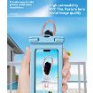 Waterproof 7.2" Mobile Phone Bag IPX8 30m with Finger Strap - Blue - 6