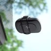 Removable Cardless ETC Slide Bracket Anti-Drop Car Holder - Black - 7
