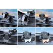 Black Air Outlet Car Suction Cup Dashboard Phone Holder - Auto Lock - 2