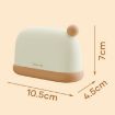 Portable Sealed Soap Box - Brown Bathroom Soap Holder for Travel - 3