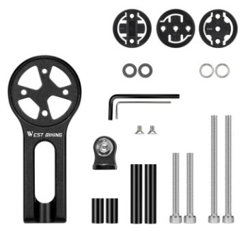 WEST BIKING TCR/PCR Bicycle Computer & Camera Base - Basic Model - 1