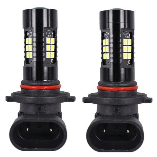 1 Pair 9006 High-Power LED White Light Automotive Fog Lamp - 1