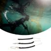 Shockproof Spear Fork with Spiral Pin Rope & Latex Tube Buffer - 7