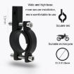 Red Aluminum Alloy Motorcycle Bicycle Mobile Phone Holder - 4