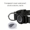 LED Waterproof Quick Release Dog Collar for AirTag, Size S - Green - 5