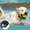 AirTag Dog Collar LED Waterproof Quick Release, Size M, Red - 4