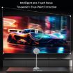 TS-6 Android 11 WiFi6 4K Mini Projector with Hidden Lift Gimbal (White) - 8