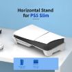 PS5 Slim STARTRC Horizontal Placement Bracket Cooling Base (White) - 2