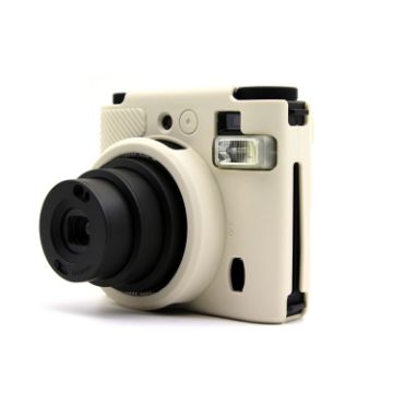 FUJIFILM INSTAX MINI 99 Camera Silicone Case Beige Protective Cover - 1