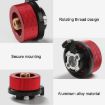 Camping Gas Cylinder Adapter Stove Connector - Small Yellow Converter - 4