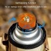 Camping Gas Cylinder Adapter Stove Connector - Small Yellow Converter - 5