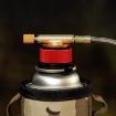 Camping Gas Cylinder Adapter Stove Connector - Small Yellow Converter - 7