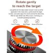 1.43" AMOLED Smartwatch Heart Rate Blood Pressure Monitor, Silver Orange Strap - 8