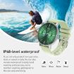 Bluetooth Talk Smartwatch - Heart Rate/BP/Oxygen/Sleep Monitor (Blue) - 5