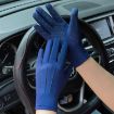 Men's Black 2-Finger Outdoor Bicycle Fishing Gloves, Breathable Anti-UV - 9