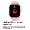Pink Smart Watch - Blood Oxygen, Sleep & Heart Rate Monitor, Sports Watch - 7
