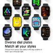 Silver Gray Smart Watch - Blood Oxygen, Sleep & Heart Rate Monitor - 4