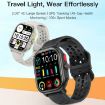 Sports Smart Watch 2.06" Ultra HD AMOLED Screen Bluetooth (Black) - 2