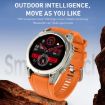 Outdoor Sports Smart Watch - 1.43" AMOLED Screen, Bluetooth, Black - 2