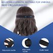 4 In 1 3D Sleep Eye Mask - Memory Foam Non-pressure Blindfold (Blue) - 9