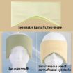 Dual-use Double-sided Eye Mask Earmuffs Noise Reduction (Pink+Gray) - 4