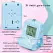 Mini Purple Arcade Game Keychain - Portable Building Block Toy Gift - 7