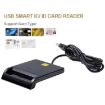 USB 2.0 Smart Card Reader for IC/Bank/ID/SD Cards (No Disc) - 2