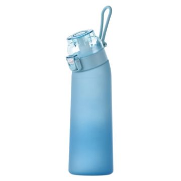 700ml Tritan Sports Water Bottle - Leak-proof, BPA Free, with Straw (Blue) - 1