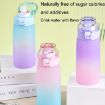 600ml Leak-Proof Scented Water Bottle with 7 Rings, 0 Sugar/Calorie (Purple) - 3